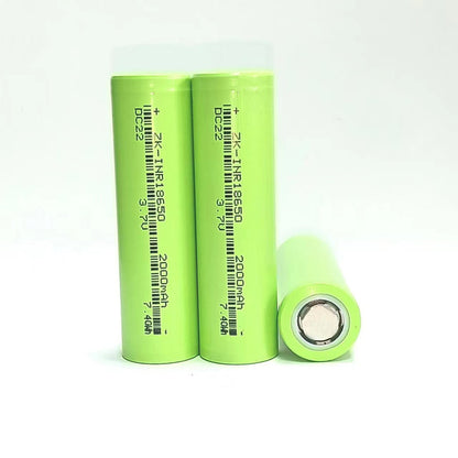 18650 2000mah Lithium Battery